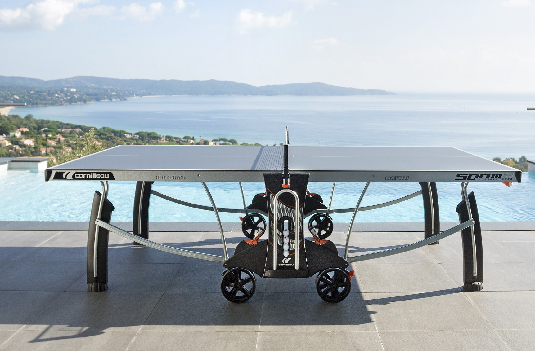 stationary ping pong table multifamily community