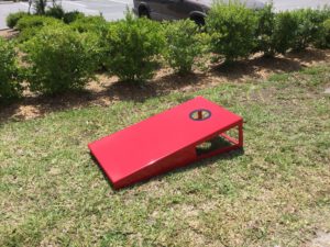 aluminum corn hole