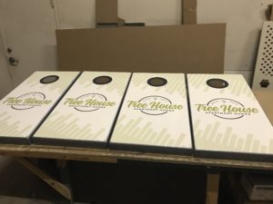 corn hole boards multifamily