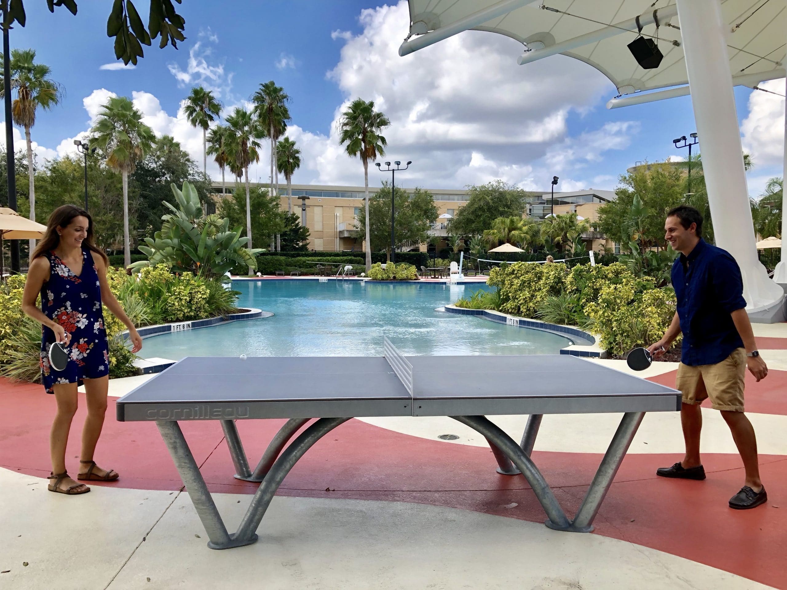 university central florida ping pong table
