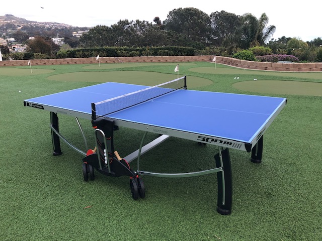 Cornilleau 500M ping pong table at Marriott resort