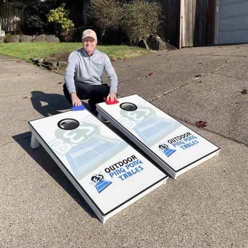 PVC cornhole boards